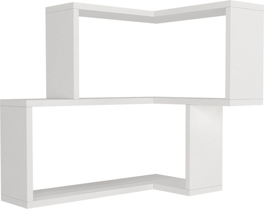 Γωνιακό Ράφι White 60x45x55εκ.