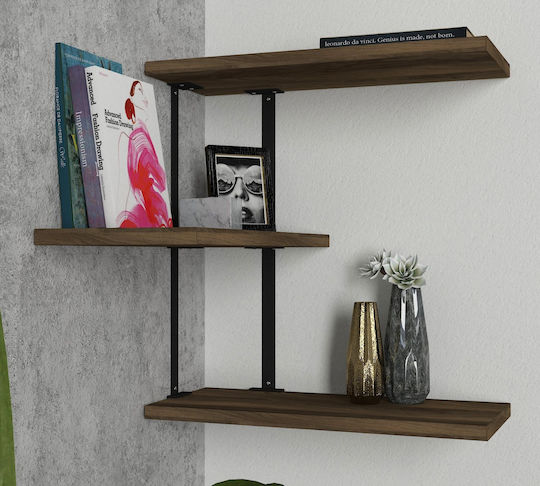 Corner Shelf Wall 45x20x47cm Brown Corner Shelf Wall 45x20x47cm Brown