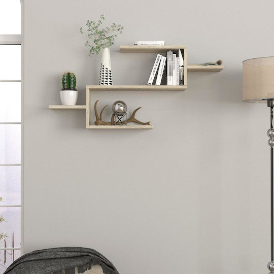 Ράφι Twist Εκρού 101x15x49εκ.