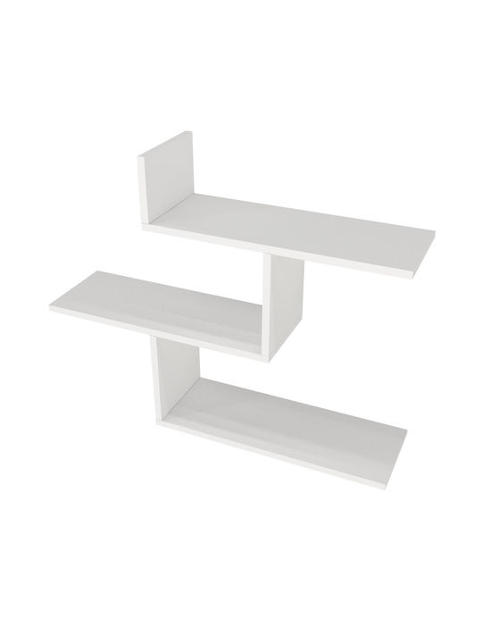 Shelf Wall White 89x22x71cm