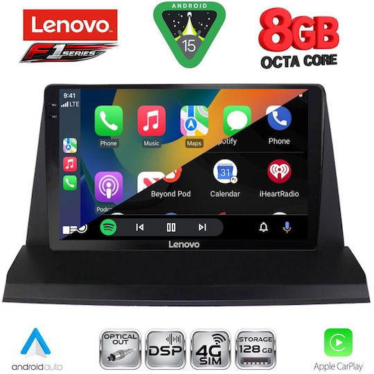 Lenovo Car Audio System for Lexus NX 2014-2022 (Bluetooth/USB/WiFi/GPS/Apple-Carplay/Android-Auto) with Touch Screen 9"