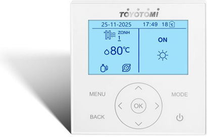 Toyotomi Atria Wärmepumpe 14kW Einphasig 75°C Monoblock