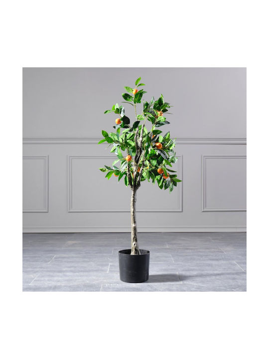 Supergreens Künstlicher Baum Orangenbaum Grün 120 cm