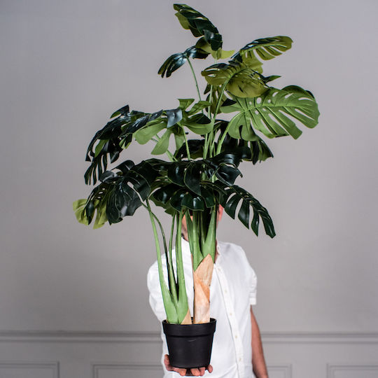 Supergreens Künstlicher Monstera Baum Grün 110 cm
