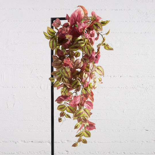 Supergreens Artificial Hanging Tradescantia Purple 90 Cm