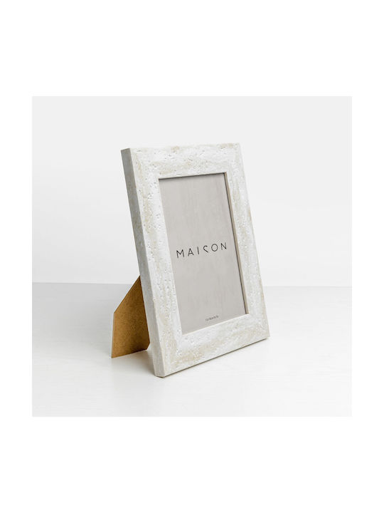 InTheBox Lithos Κορνίζα Πλαστική με Λευκό Πλαίσιο 6τμχ