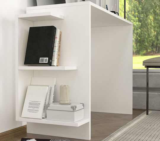 Birou Pure Whitespace 104.5x40x73.8cm Alb