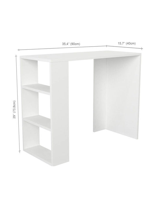 Birou Din Lemn Anthracite 90x40x73.8cm