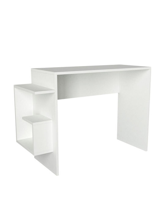 Schreibtisch Sharp Focus Holz Weiß 104.5x40x73.8cm