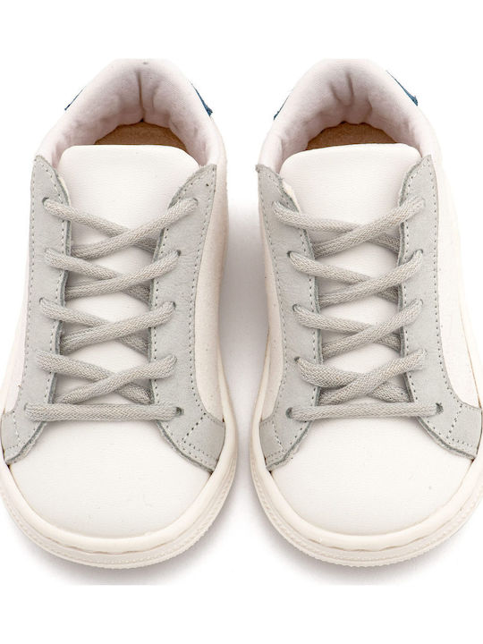Babywalker Taufschuhe für Jungen Weiß Grau