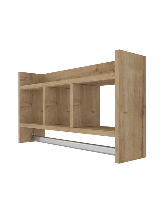 UnicUtil Wall Shelf 63.6x35x15cm Brown