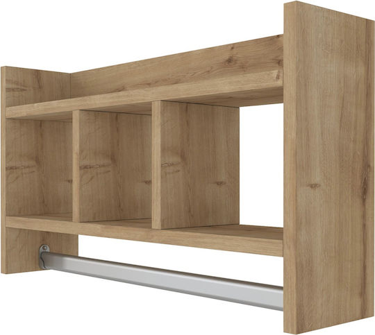UnicUtil Wandmontage Regal 63.6x35x15cm Braune