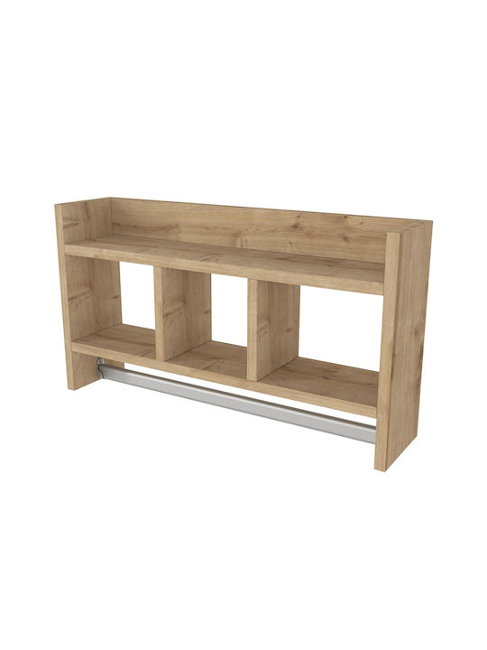 UnicUtil Wall Shelf 63.6x35x15cm Brown
