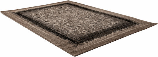 Tzikas Carpets Elements 160x230cm Μαύρο-ασημί