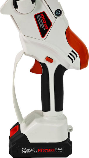 DDT Fierăstrău cu acumulator 2x2Ah 24V cu lamă 18.5cm