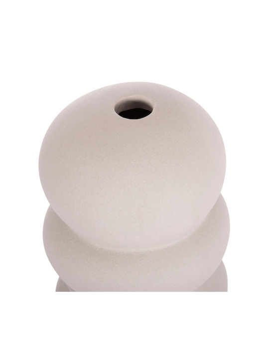 Homemarkt Ceramic Table Decorative Rook Hm4630.03 Gray Matte Φ13x31cm
