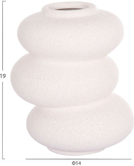 HomeMarkt Decorative Number Rook made of Ceramic Material 16x16x19cm 1pcs