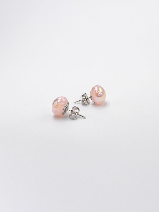 Chrysothemiss Γυναικεία Σκουλαρίκια Pearl Aura Πέρλα Επιπλατινωμένα Chrysothemiss Γυναικεία Σκουλαρίκια Pearl Aura Πέρλα Επιπλατινωμένα