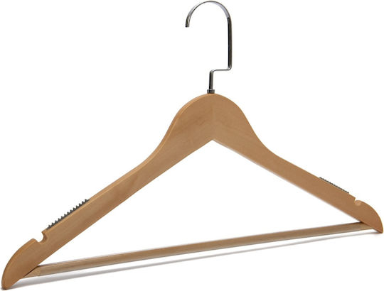 UnicUtil Umeraș pentru Dulap pentru pantaloni Lemn Bej UUUM29X10 10buc