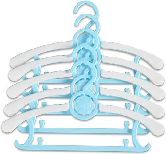 Cangaroo Trendy Child Clothes Hanger Green 108696 5pcs
