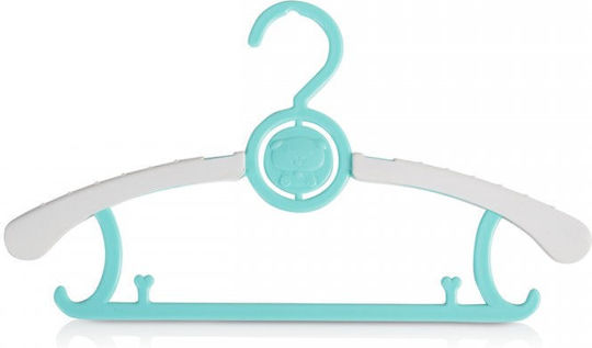 Cangaroo Trendy Child Clothes Hanger Green 108696 5pcs