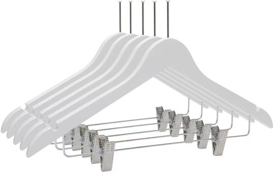 UnicUtil Umeraș pentru Haine Albă UUUM06X5 5buc UnicUtil Umeraș pentru Haine Albă UUUM06X5 5buc