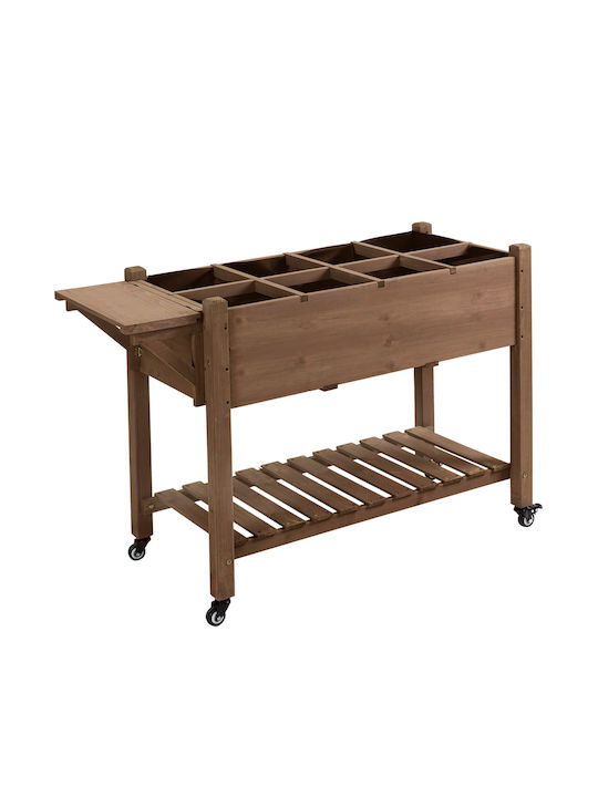 Outsunny Planter Box Lemn 123x54x87cm.