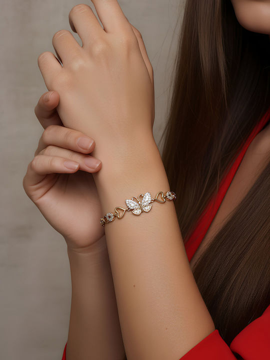Chrysothemiss Damen Armband Butterfly Whispers Osterkerzen Mit Steinen