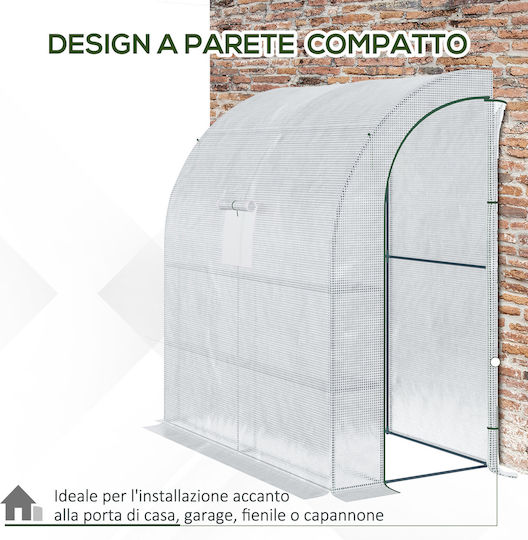 Outsunny 845-304V04 Seră Casa 2x1x2.15m