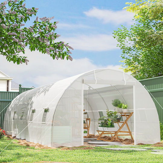 Outsunny 845-019WT Оранжерия Тунел 8x3x2m
