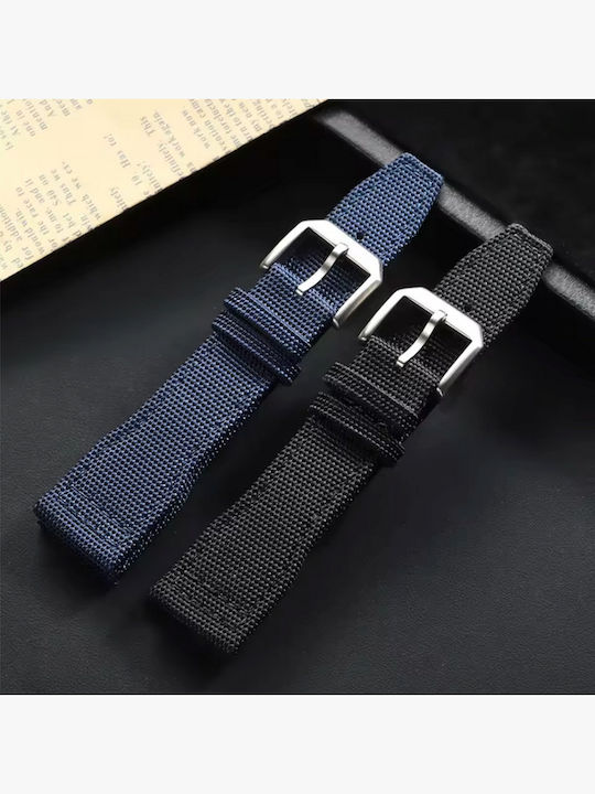 Υφασμάτινο Λουράκι Μπλε 22mm