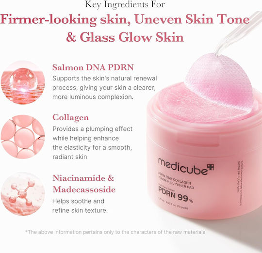 Medicube Pads Facial Toning 70pcs