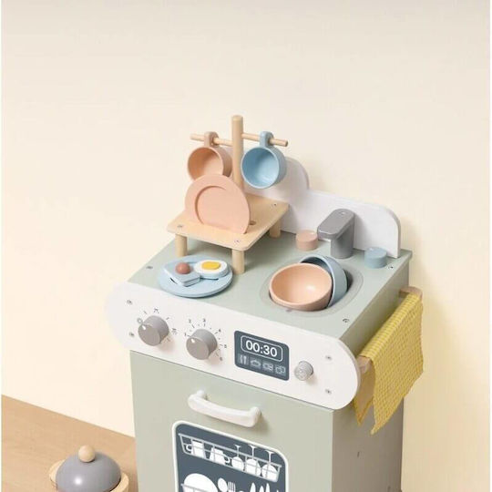 Wooden Dishwasher Accessories Tooky Toy Tp540