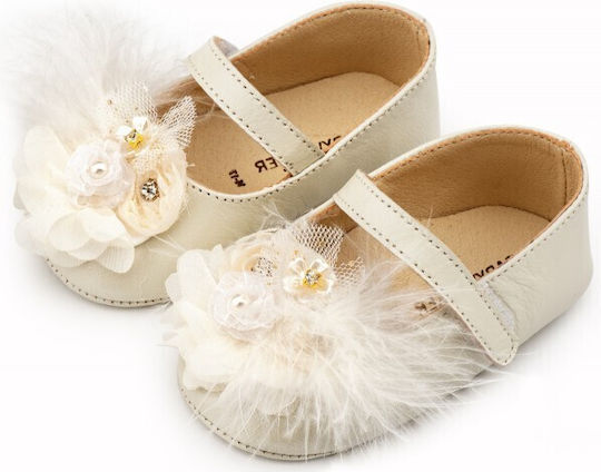 Babywalker Weiche Sohle Ecru