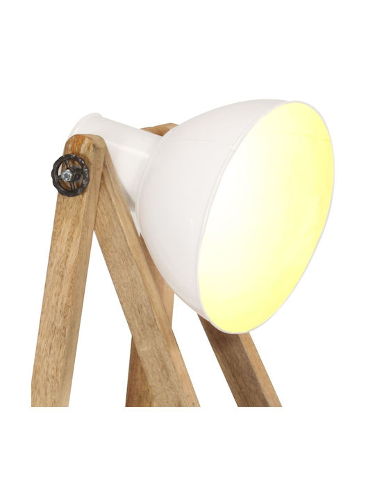 vidaXL Vintage Floor Lamp with Socket for Bulb E27 Black