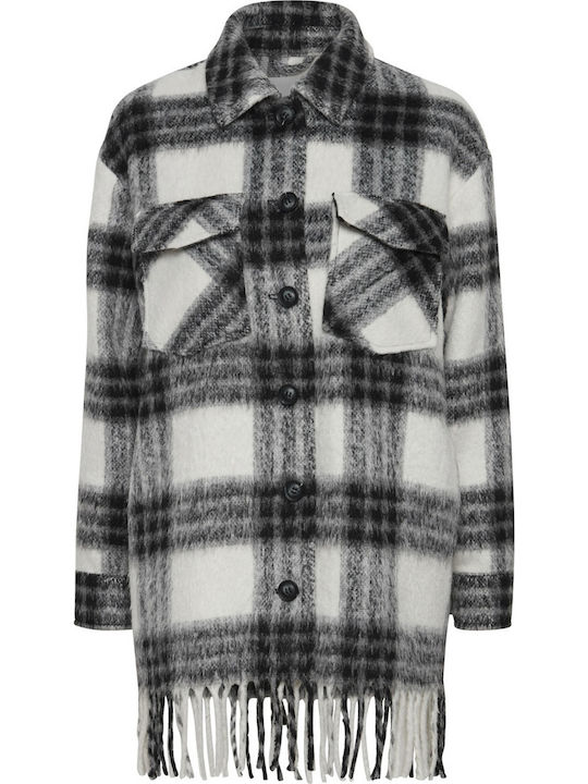 Damen Jacke Black and white