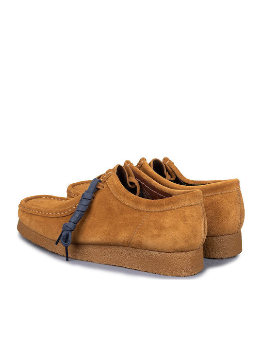 Wallabee Мъжки мокасини в Кафяв цвят
