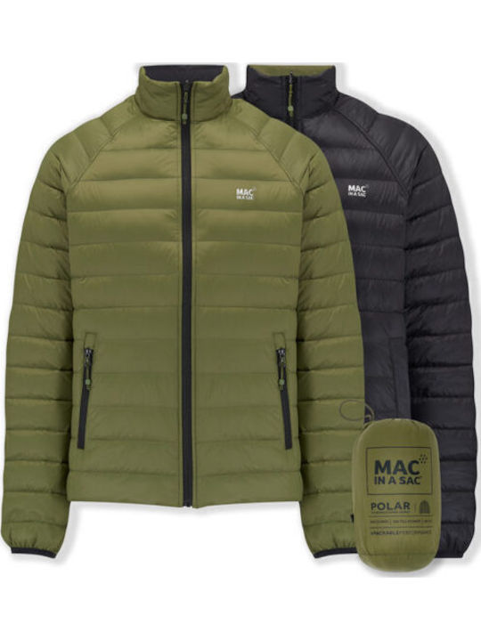 Kh Bl Μπουφάν Puffer Αδιάβροχο Διπλής Όψης Kh/bl