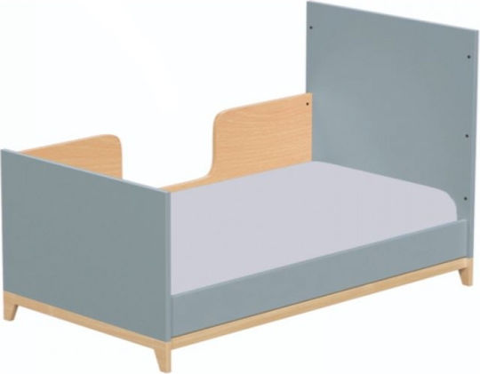 Casababy Zoom Seturi de mobilier pentru copii cu Pat și Comodă Bej / Bej