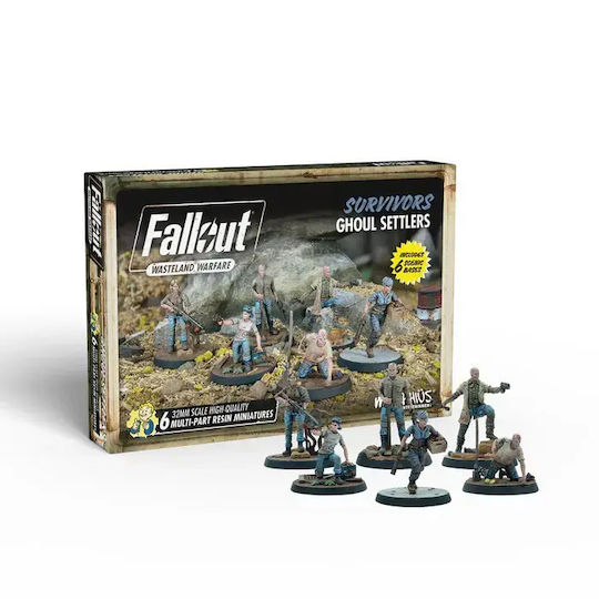 Fallout Wasteland Warfare Coloniști Ghoul Slog