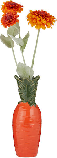Butlers Керамична Ваза Carrot Оранжева 10x10xВ25см