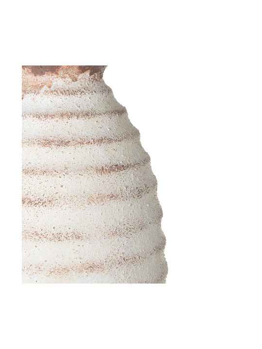 Artekko Decorative Vase White 12.7x12.7x28.4cm