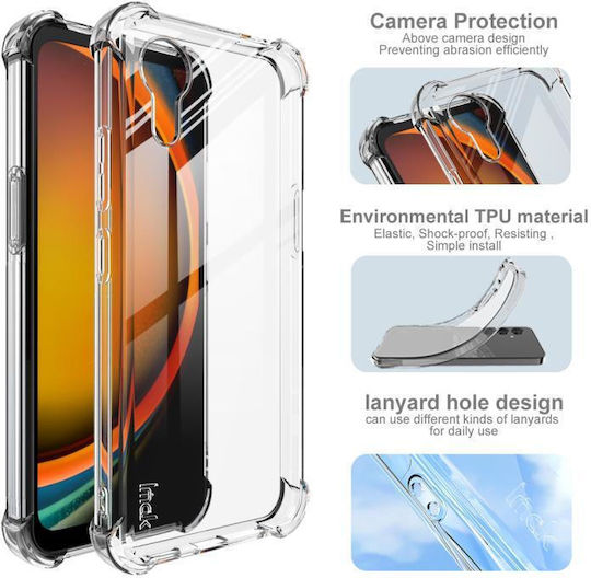 Shock-absorbing Back Cover Silicone Transparent (Galaxy XCover7)