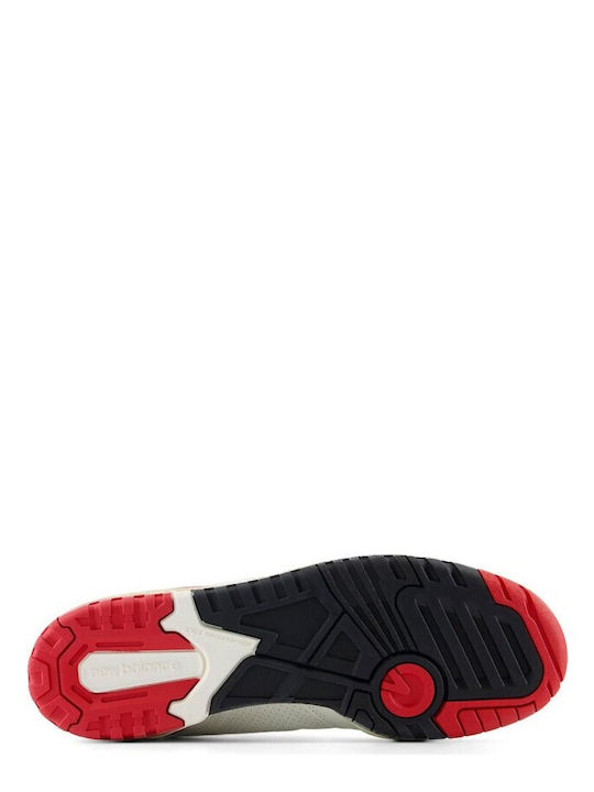 550 Sneakers Sea Salt / Vintage Red