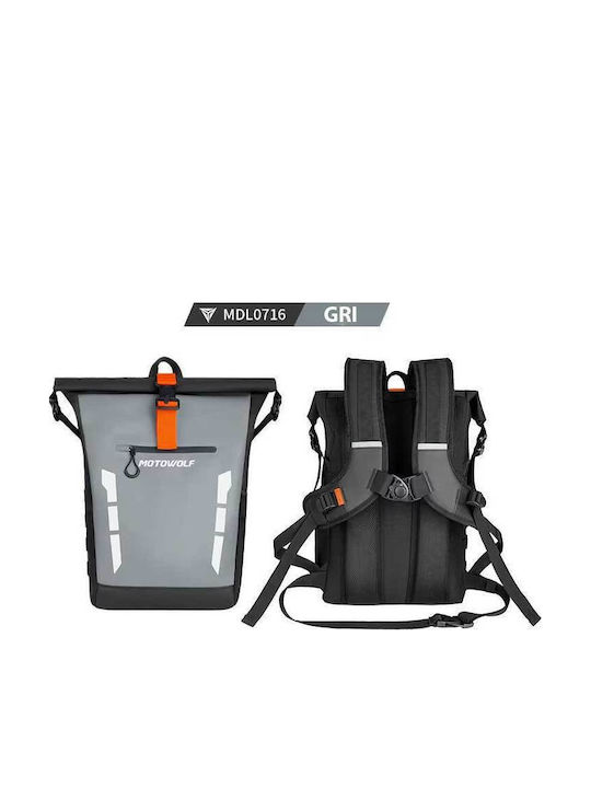 Motowolf Rucsac pentru călărie Gri