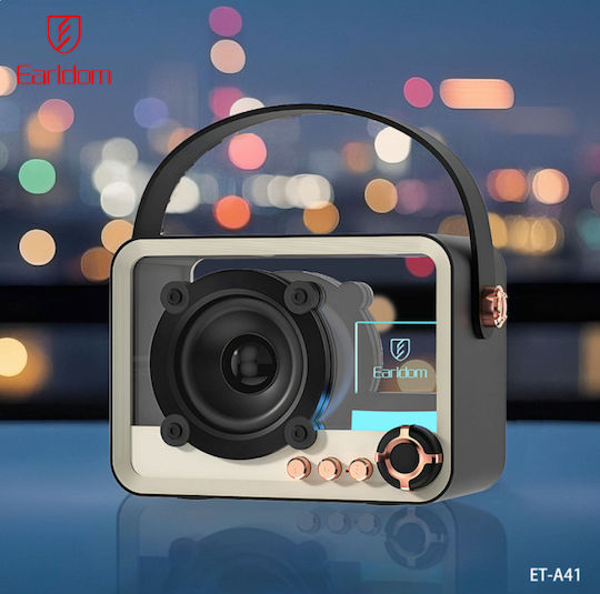 Earldom Ηχείο Bluetooth 5W με Ραδιόφωνο Διάφανο ET-A41
