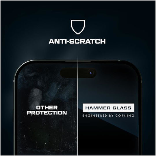 Tempered Glass Hammer Glass Apple Iphone 14 Pro Corning 1 Τεμ