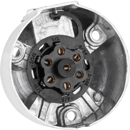 Aluminium Autoanhänger Steckdose 7pin 12V/24V