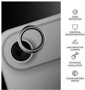 Tempered Glass Full Face Hammer Glass Camera Protector Apple iPhone Air Silver