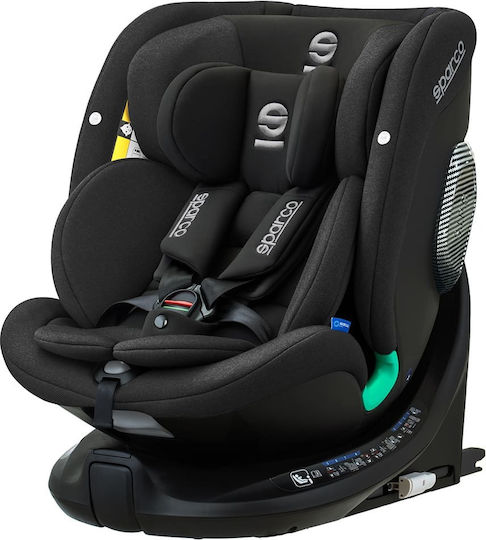 Sparco Rapid Baby Car Seat i-Size with Isofix Black 0-36 kg